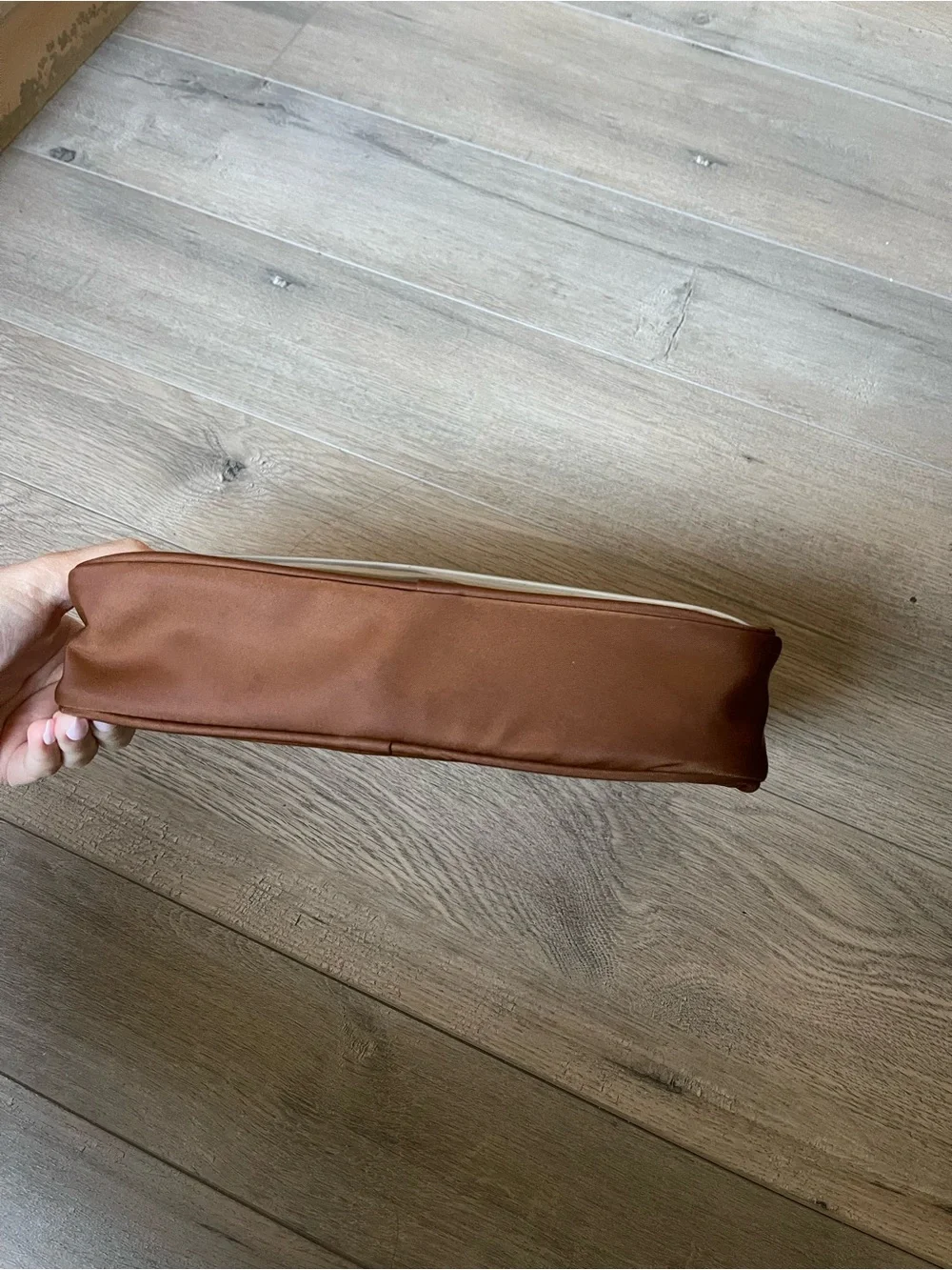 Stoney clover lane chocolate clear front small pouch